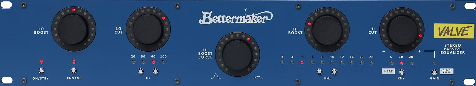 Bettermaker Valve Stereo Passive Equalizer插图