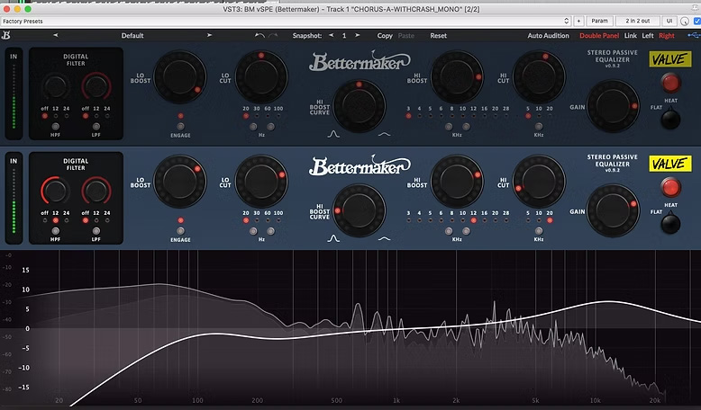 Bettermaker Valve Stereo Passive Equalizer插图7
