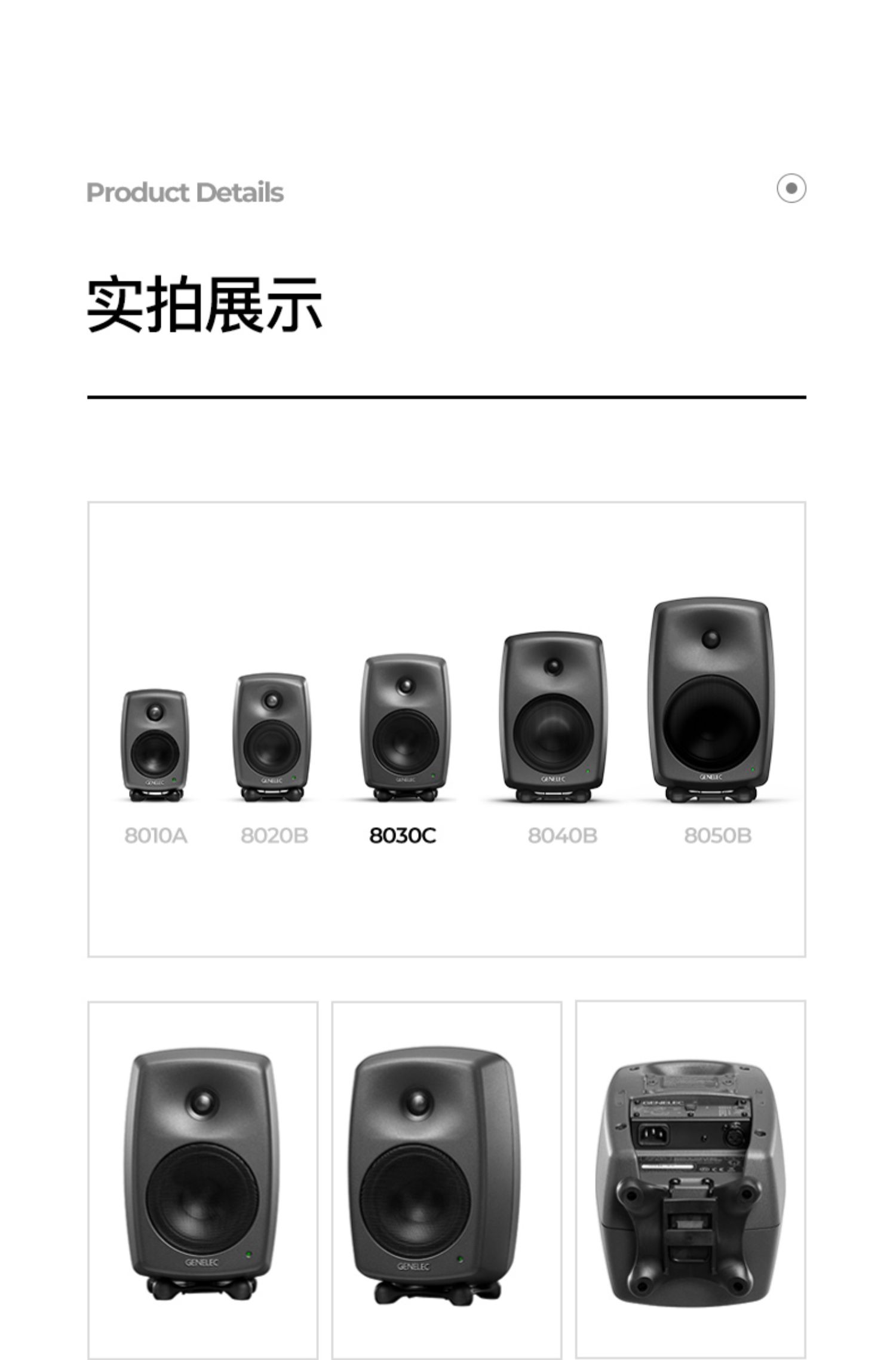GENELEC真力8030CP插图29